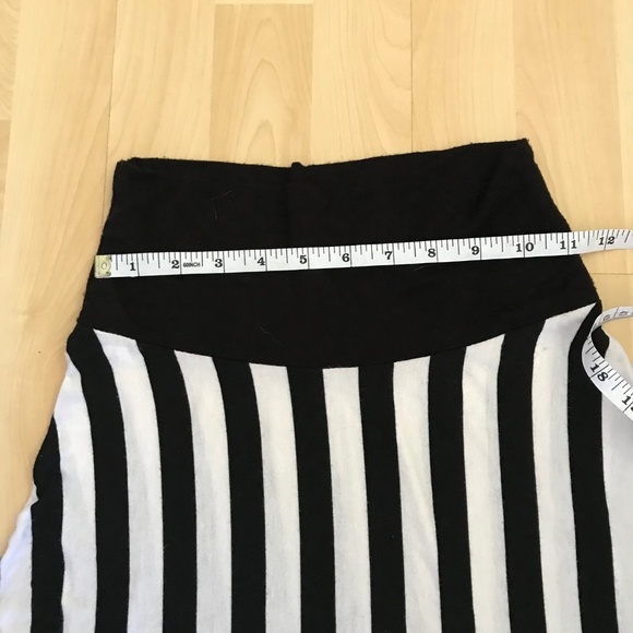 Wet Seal High low striped skirt - Picture 4 of 5